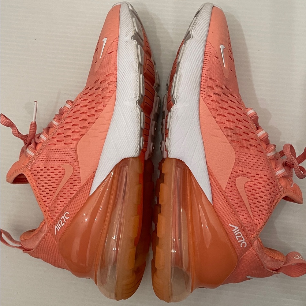 Nike Women's Air Max 270 Crimson Bliss White Running Sneakers Women’s Size 8 - Picture 13 of 14